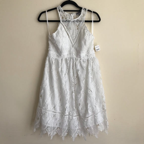 NWT Nordstrom Chelsea 28 Lace Fit Flare dress - Picture 3 of 7